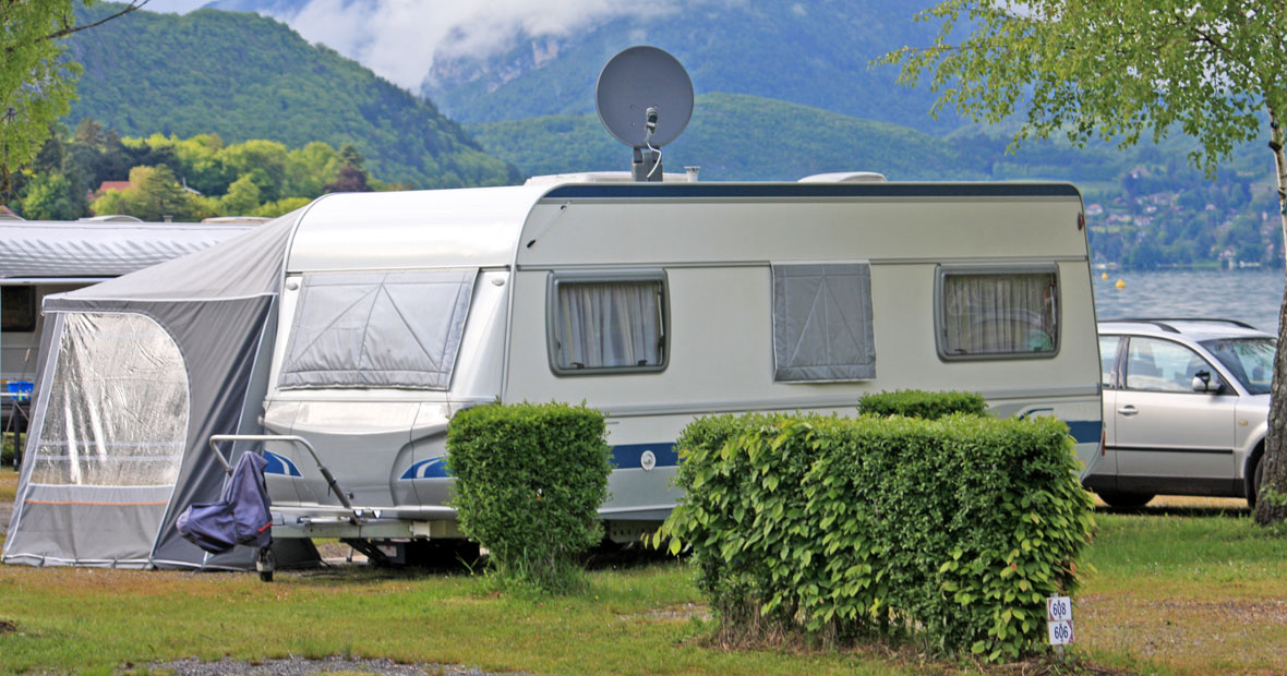 Camping au lac d'Annecy